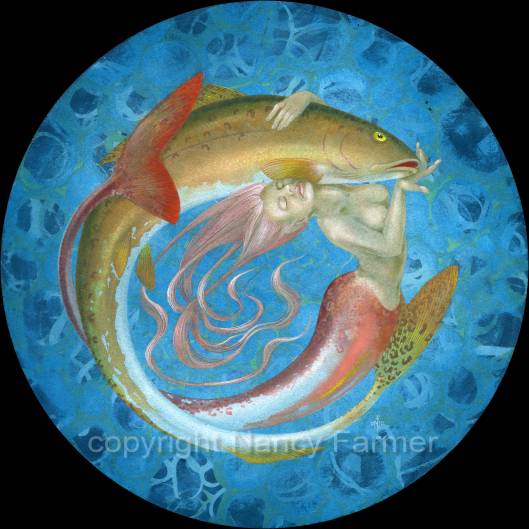 Fishwife - mermaid painting