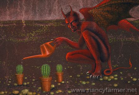 Demon Pictures: 'Watering the Pot Plants'