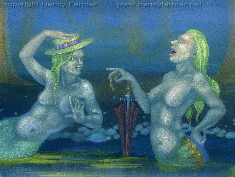 A Romantic Picnic, Spoiled by Mermaids