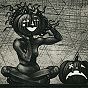 'A Medusa for all Seasons' - October in the 2014 calendar by Nancy Farmer