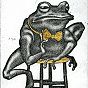 thumbnail of Proverbs in Gold 5: 'The Frog will jump back into the Pool, though it sits upon a Golden Stool'
